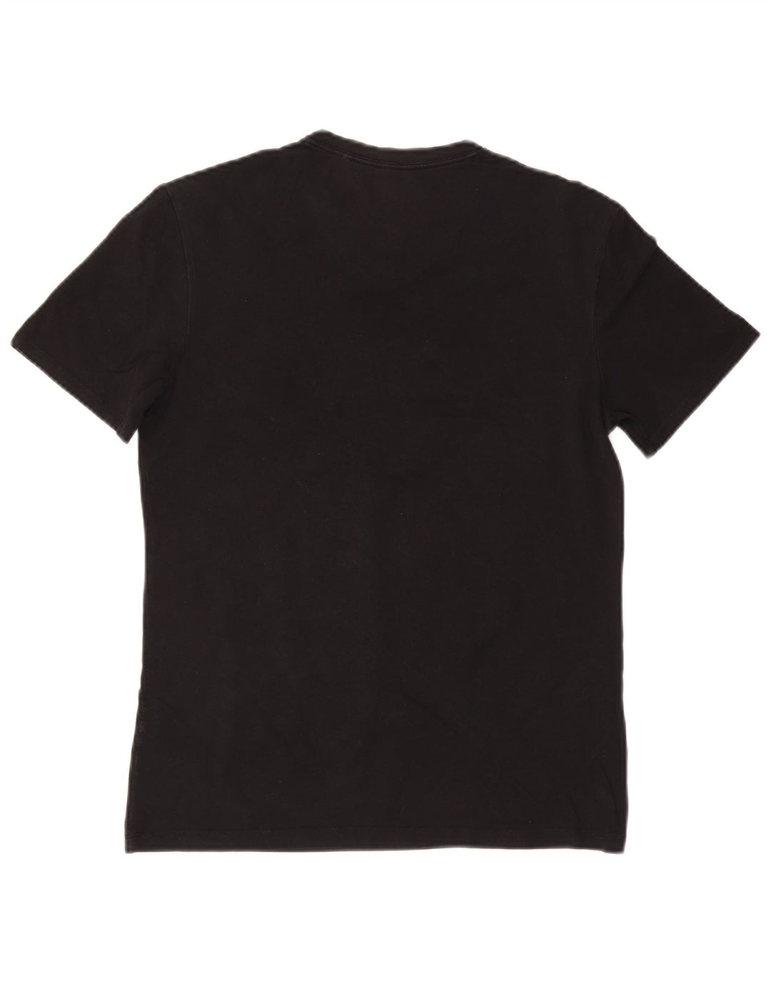 Guess Mens Graphic T-Shirt Top Medium Black