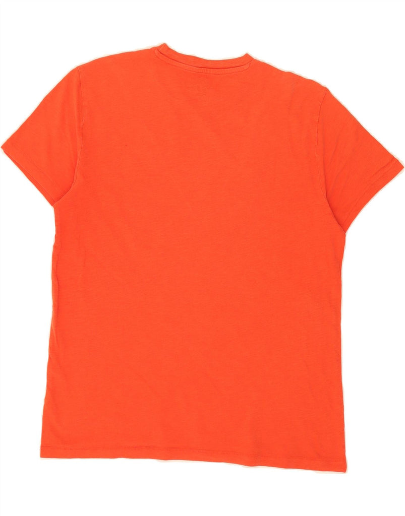 MAUI AND SONS Mens Graphic T-Shirt Top Small Orange Cotton Vintage Maui and Sons and Second-Hand Maui and Sons from Messina Hembry 