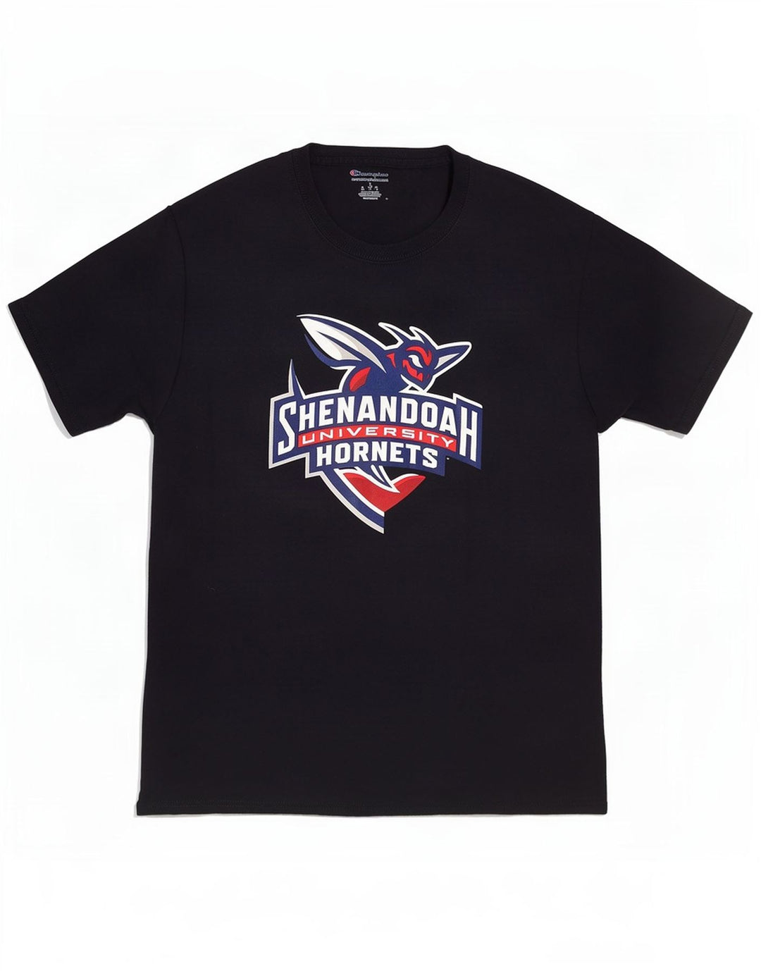 Champion Mens Graphic T-Shirt Top Large Navy Blue