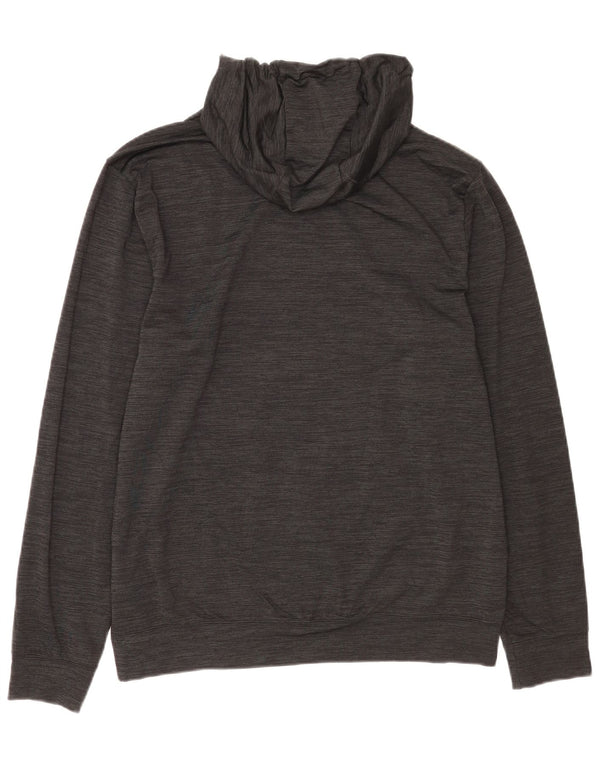 Puma Mens Hoodie Jumper Large Black Polyester