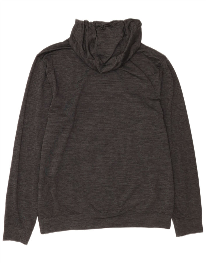 Puma Mens Hoodie Jumper Large Black Polyester