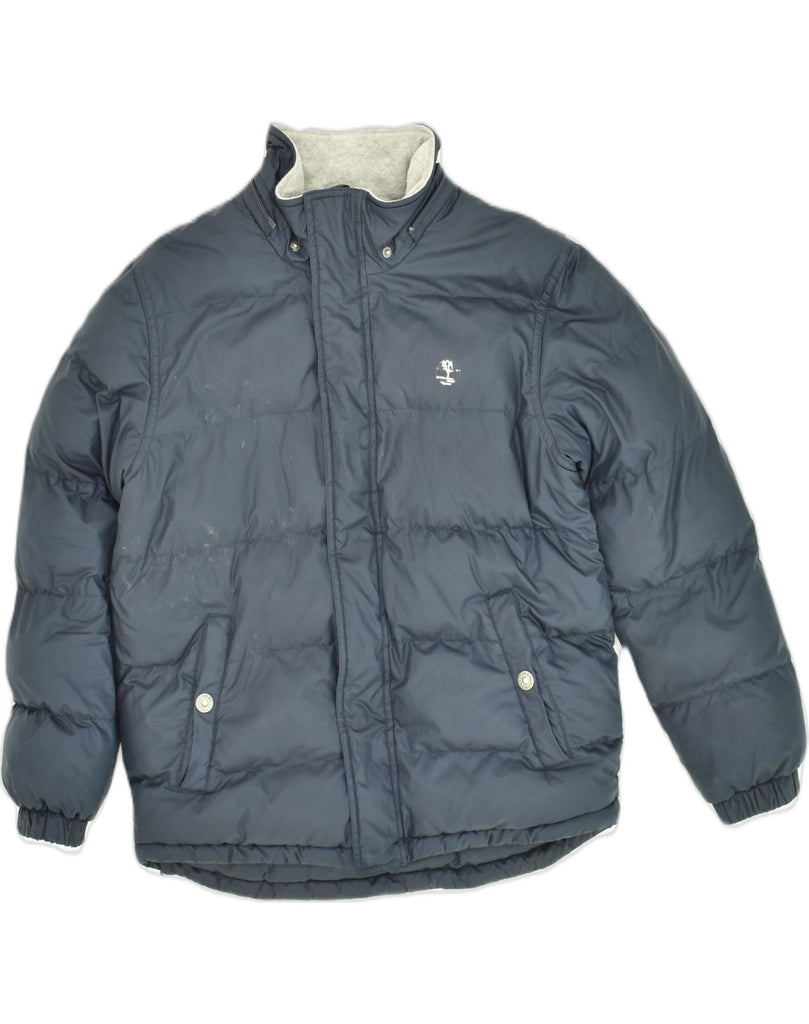 TIMBERLAND Boys Padded Jacket 11-12 Years XS Navy Blue Polyester | Vintage Timberland | Thrift | Second-Hand Timberland | Used Clothing | Messina Hembry 