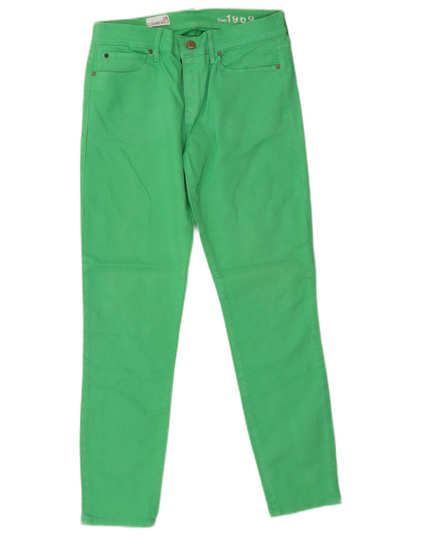 Gap Womens Legging Skinny Jeans W28 L27 Green Cotton