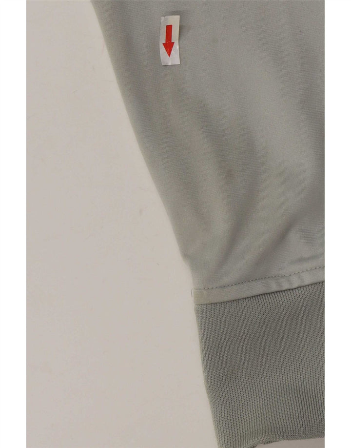 Kappa Mens Tracksuit Top Jacket Large Grey Polyester