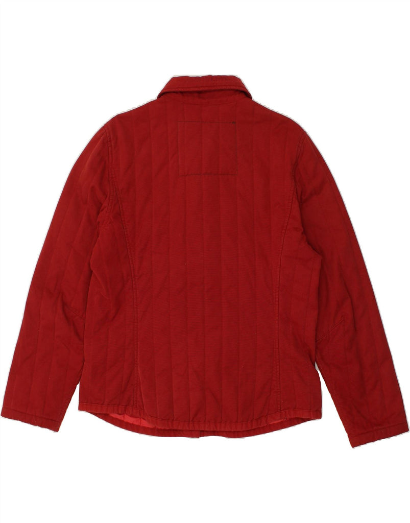 MURPHY & NYE Womens Bomber Jacket UK 18 XL Red Cotton | Vintage Murphy & Nye | Thrift | Second-Hand Murphy & Nye | Used Clothing | Messina Hembry 