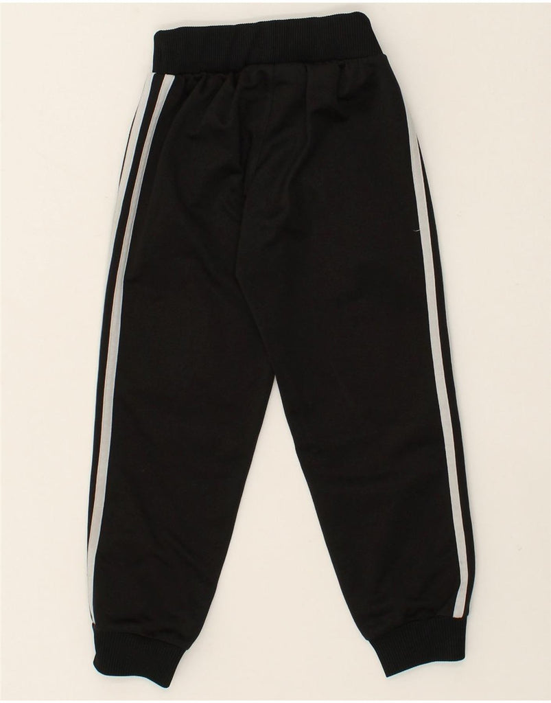 ADIDAS Boys Tracksuit Trousers Joggers 5-6 Years Black Polyester | Vintage Adidas | Thrift | Second-Hand Adidas | Used Clothing | Messina Hembry 