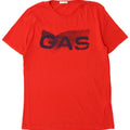 Gas Mens Graphic T-Shirt Top XL Red Cotton