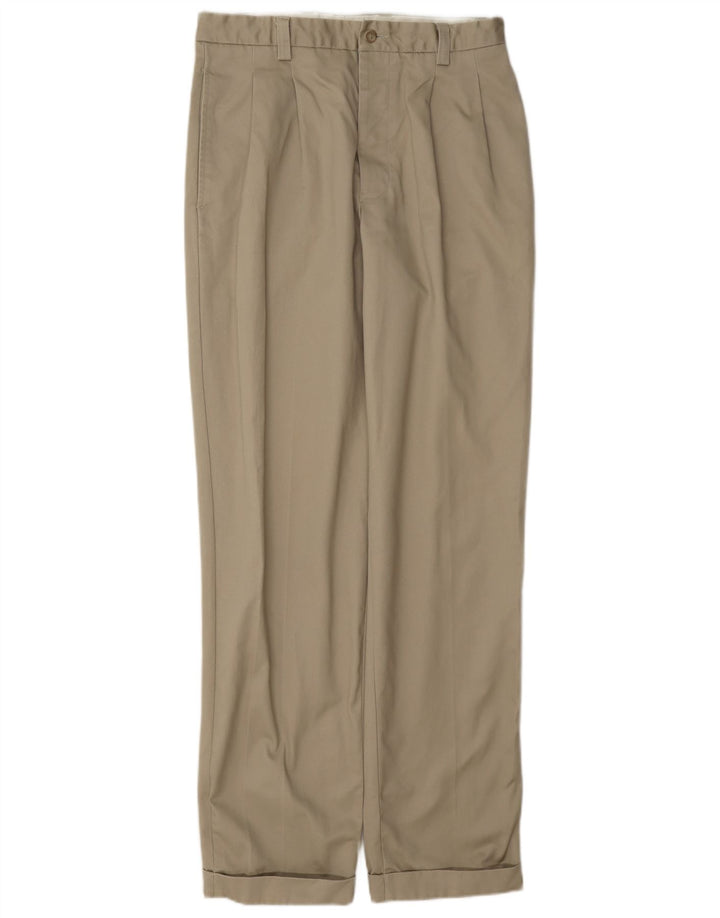 Levi's Mens Pegged Chino Trousers W32 L32 Beige Cotton