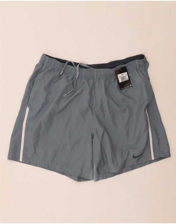 Nike Mens Dri Fit Sport Shorts 2XL  Grey Polyester