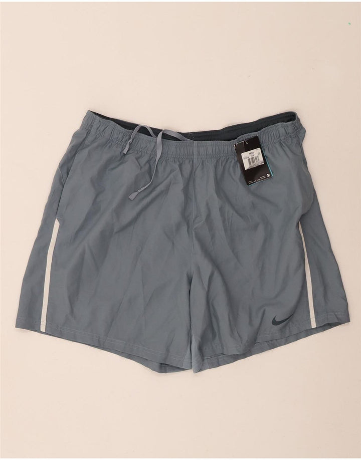 Nike Mens Dri Fit Sport Shorts 2XL  Grey Polyester