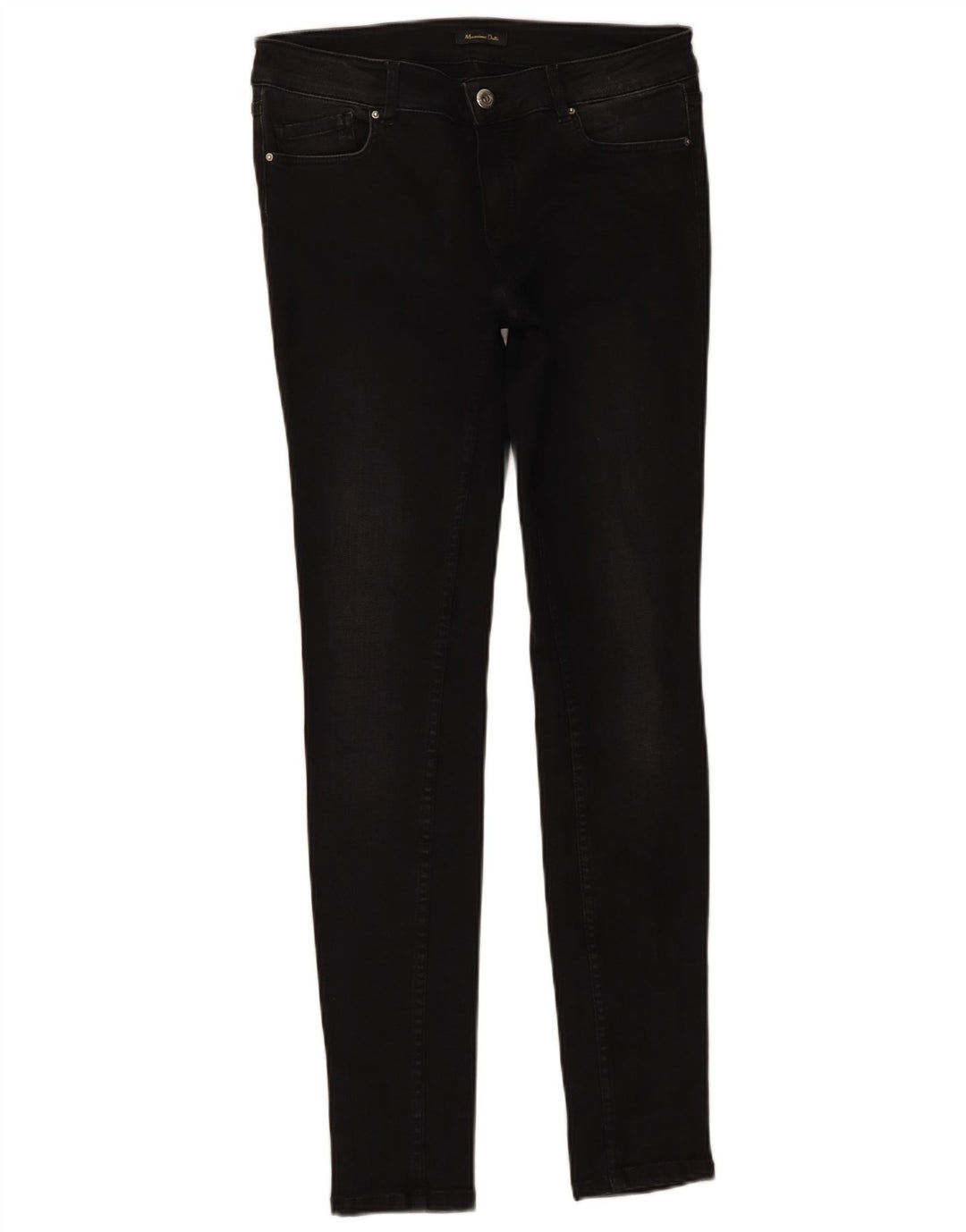 Massimo Dutti Womens Skinny Jeans EU 38 Small W28 L30 Black