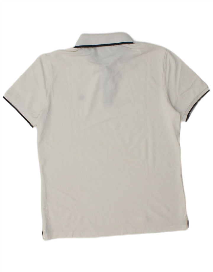 Champion Mens Polo Shirt Small White
