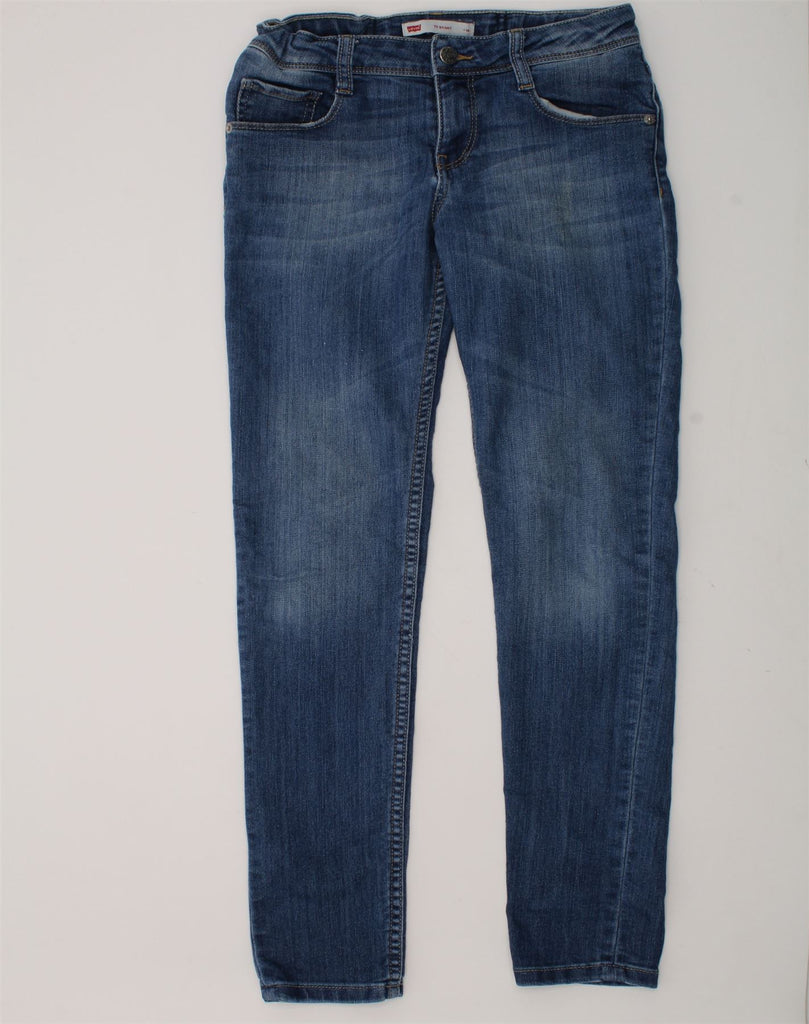 LEVI'S Girls 711 Skinny Jeans 13-14 Years W26 L29  Blue Cotton | Vintage Levi's | Thrift | Second-Hand Levi's | Used Clothing | Messina Hembry 