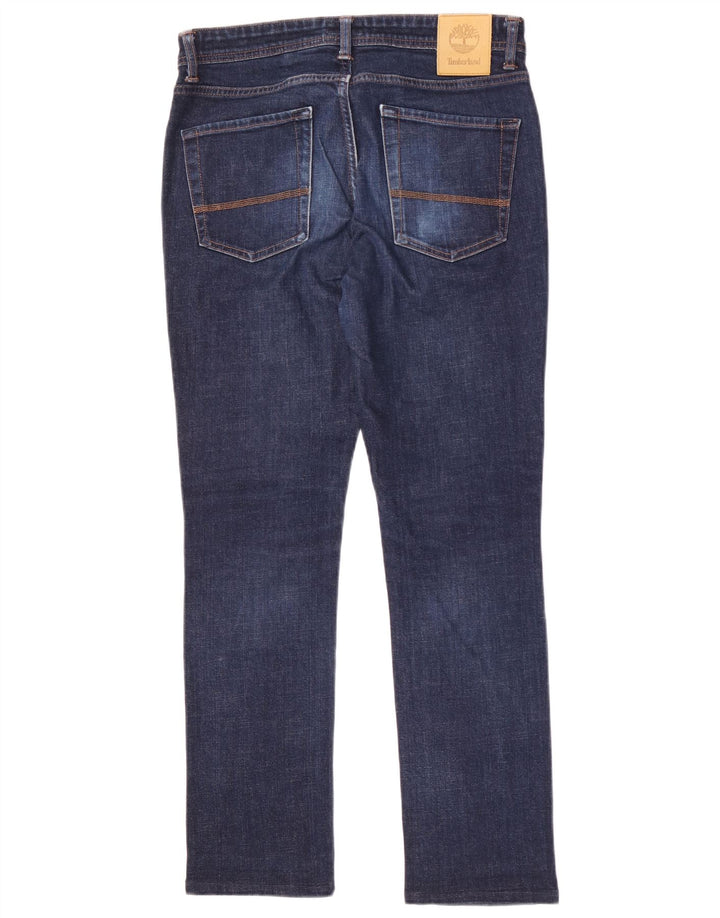 Timberland Mens Slim Jeans W29 L32 Navy Blue Cotton