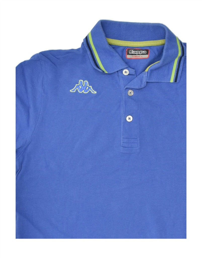 KAPPA Mens Polo Shirt Small Blue Cotton | Vintage Kappa | Thrift | Second-Hand Kappa | Used Clothing | Messina Hembry 