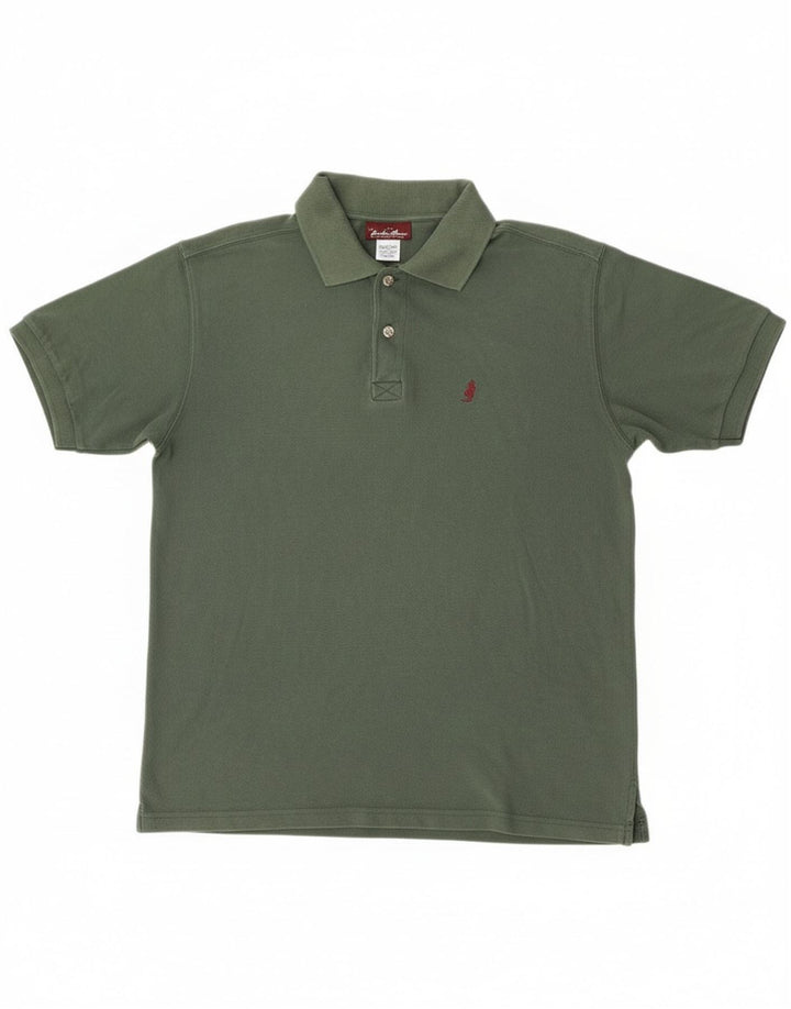 Marlboro Classics Mens Polo Shirt Medium Green Cotton