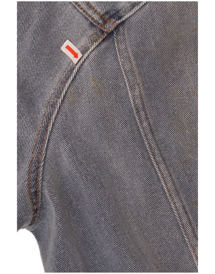 LAURA BIAGIOTTI Womens Denim Jacket UK 16 Large Blue