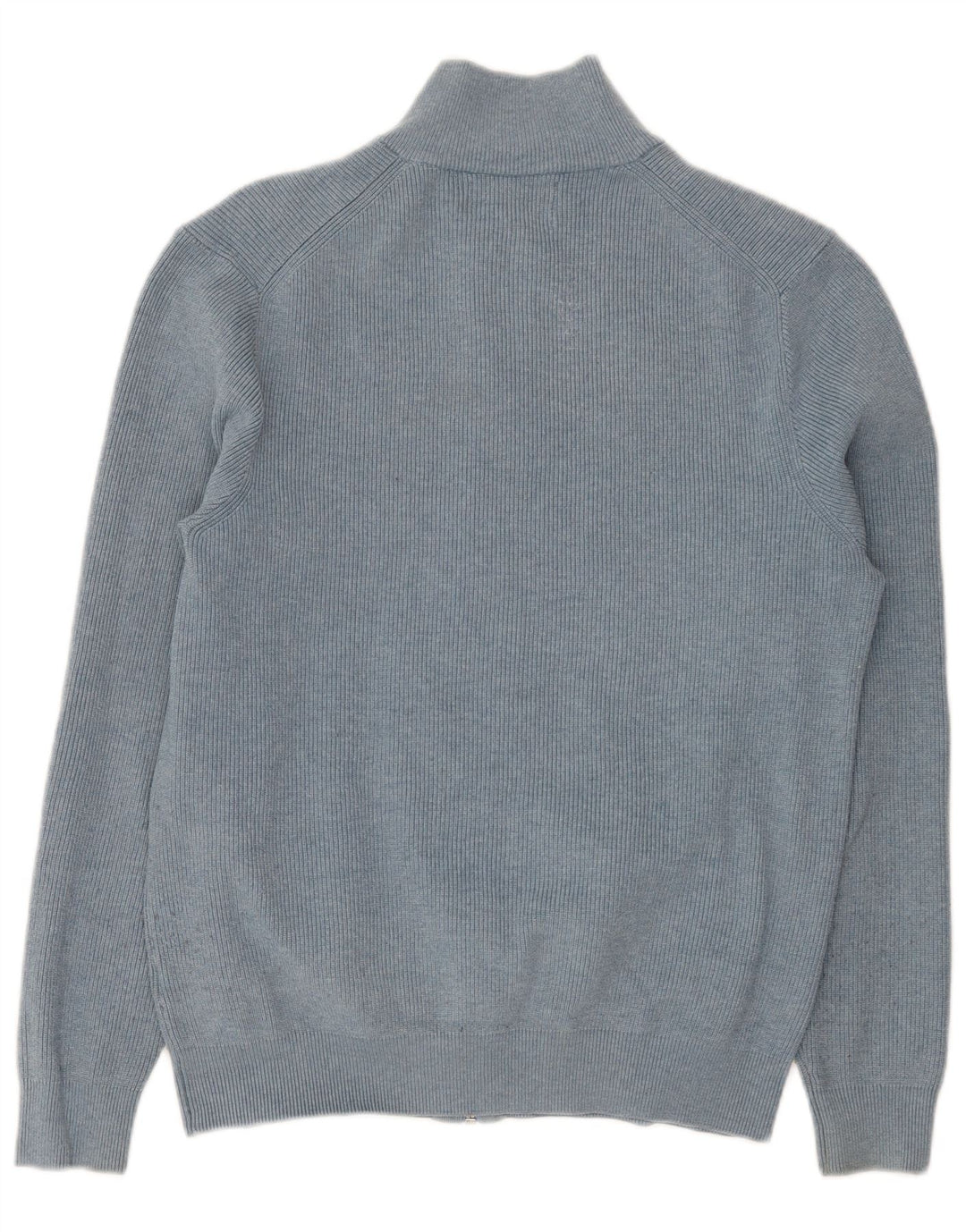 Marks & Spencer Mens Cardigan Sweater Medium Blue Polyester