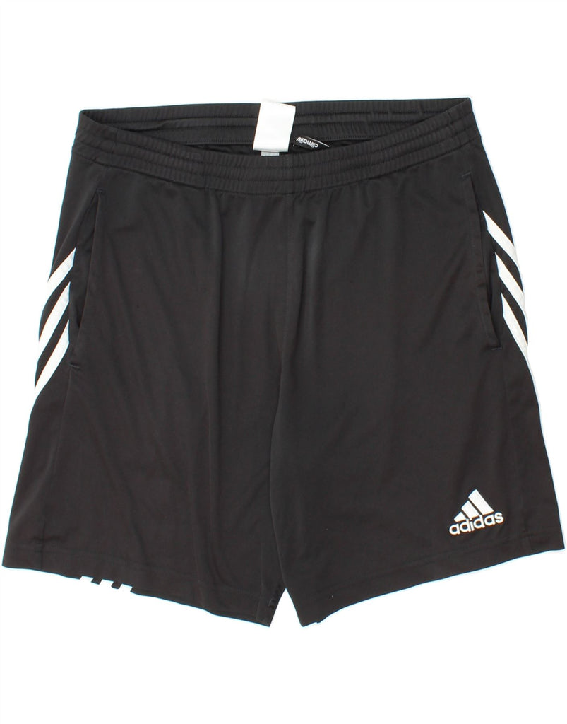 ADIDAS Mens Climalite Sport Shorts Medium  Black Polyester Vintage Adidas and Second-Hand Adidas from Messina Hembry 