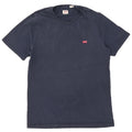 Levi's Mens T-Shirt Top Medium Navy Blue Cotton