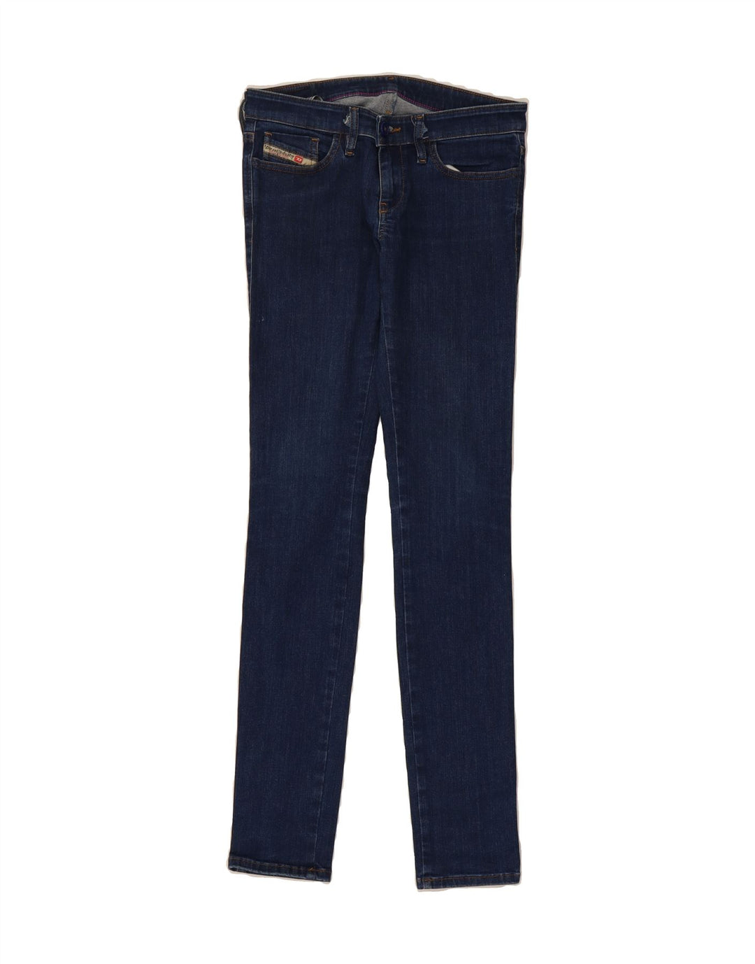 DIESEL Womens Skinny Jeans W26 L30 Blue Cotton Vintage Diesel and Second-Hand Diesel from Messina Hembry 