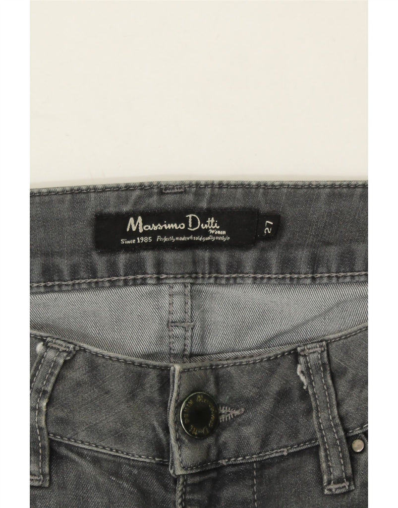 MASSIMO DUTTI Womens Skinny Jeans W27 L30 Grey Vintage Massimo Dutti and Second-Hand Massimo Dutti from Messina Hembry 