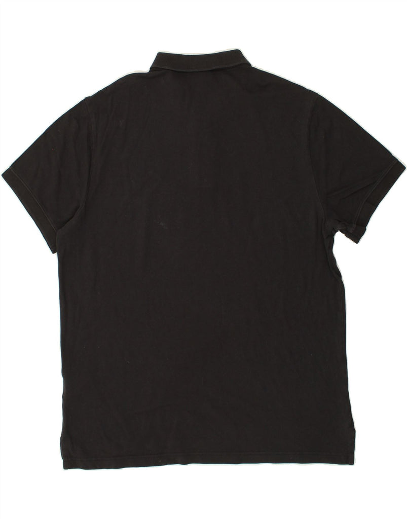 NIKE Mens Polo Shirt XL Black Cotton | Vintage Nike | Thrift | Second-Hand Nike | Used Clothing | Messina Hembry 