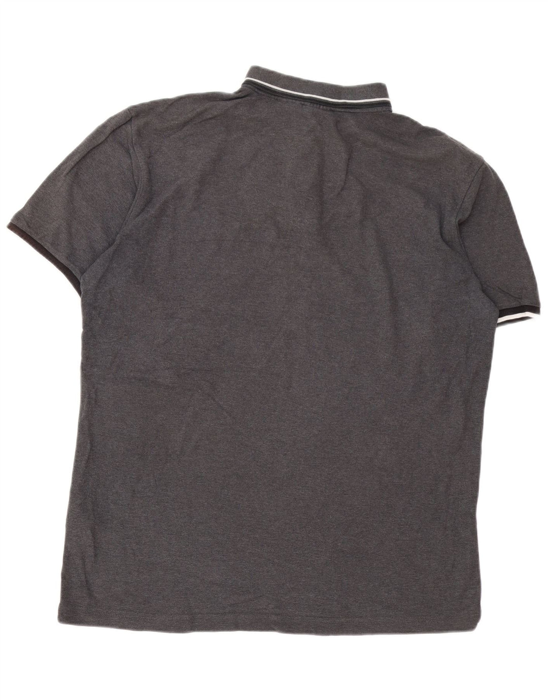 FILA Mens Polo Shirt XL Grey Cotton