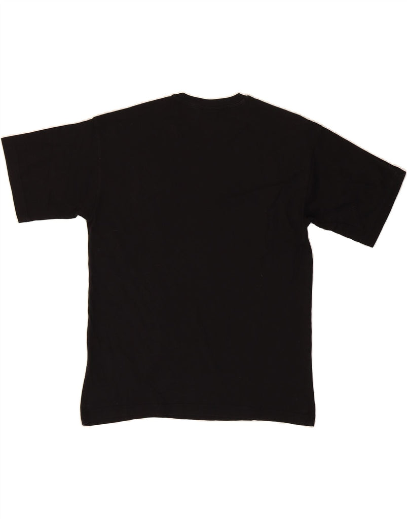 CHAMPION Mens Graphic T-Shirt Top Medium Black Cotton Vintage Champion and Second-Hand Champion from Messina Hembry 
