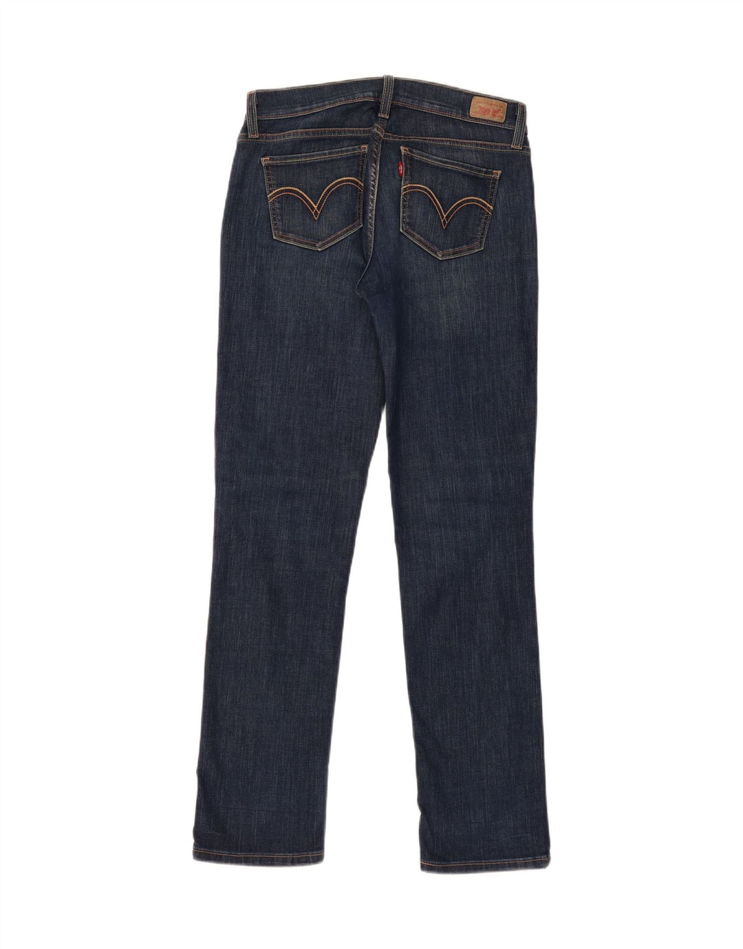 LEVI'S Womens 524 Super Low Slim Jeans US 9 Medium W30 L32 Blue Cotton