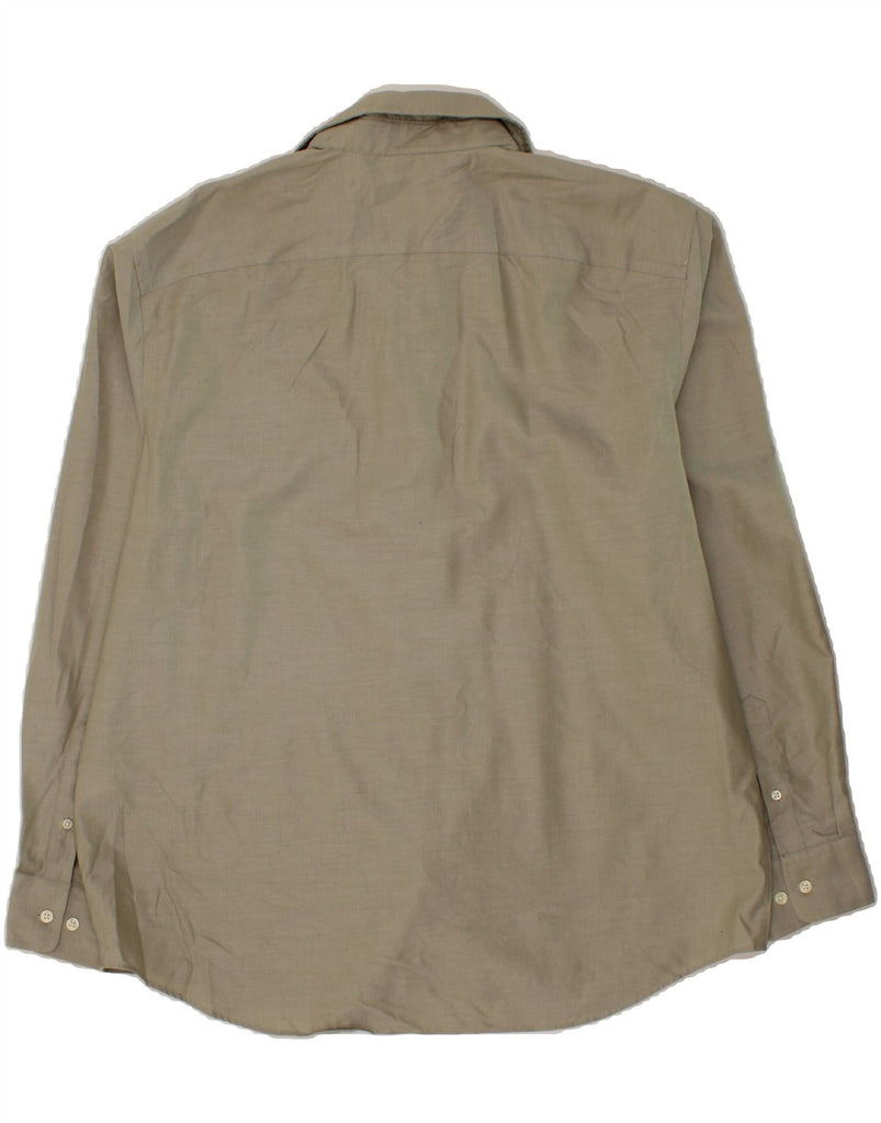 EDDIE BAUER Mens Classic Fit Shirt Large Grey Cotton Vintage Eddie Bauer and Second-Hand Eddie Bauer from Messina Hembry 