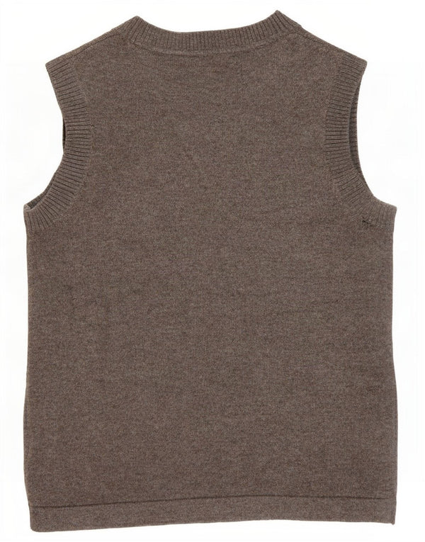 Marks & Spencer Womens Vest Tank Top UK 6 XS Grey Polyester
