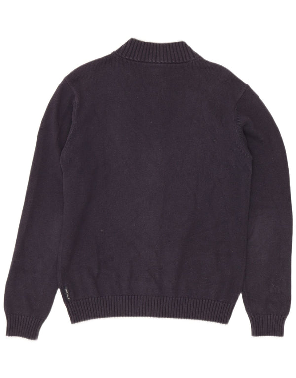 Armani Teen Boys Cardigan Sweater 13-14 Years Navy Blue