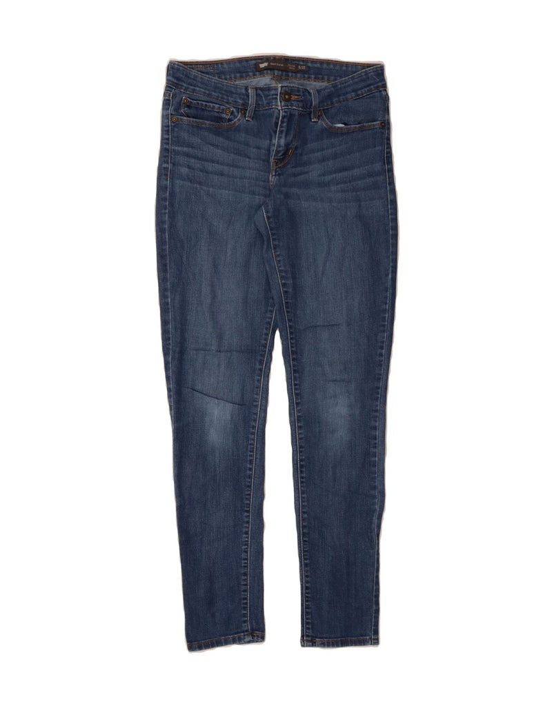 LEVI'S Womens Demi Curve Mid Rise Skinny Jeans US 5 Small W27 L31 Blue Vintage Levi's and Second-Hand Levi's from Messina Hembry 