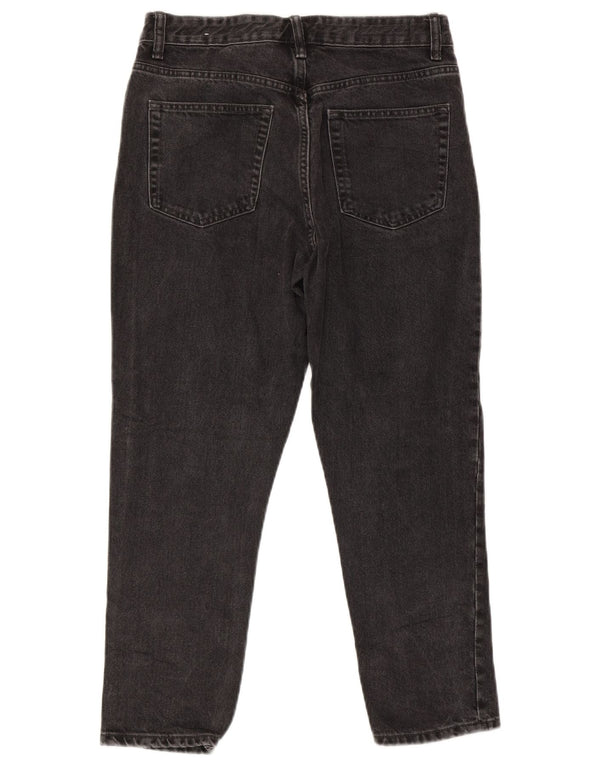 Zara Mens Straight Jeans EU 38 Small W30 L25 Grey Cotton