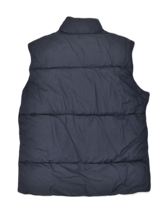 CIESSE PIUMINI Mens Padded Gilet IT 52 54 Large Navy Blue