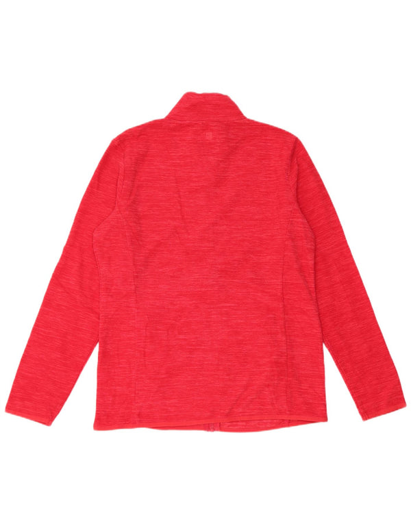 Mountain Warehouse Womens Fleece Jacket UK 14 Large Pink Polyester