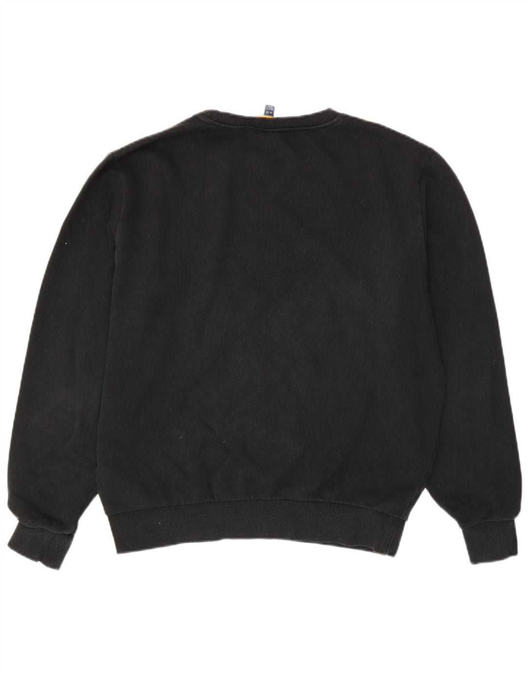 Ellesse Womens Oversized Sweatshirt Jumper UK 14 Large Black Cotton