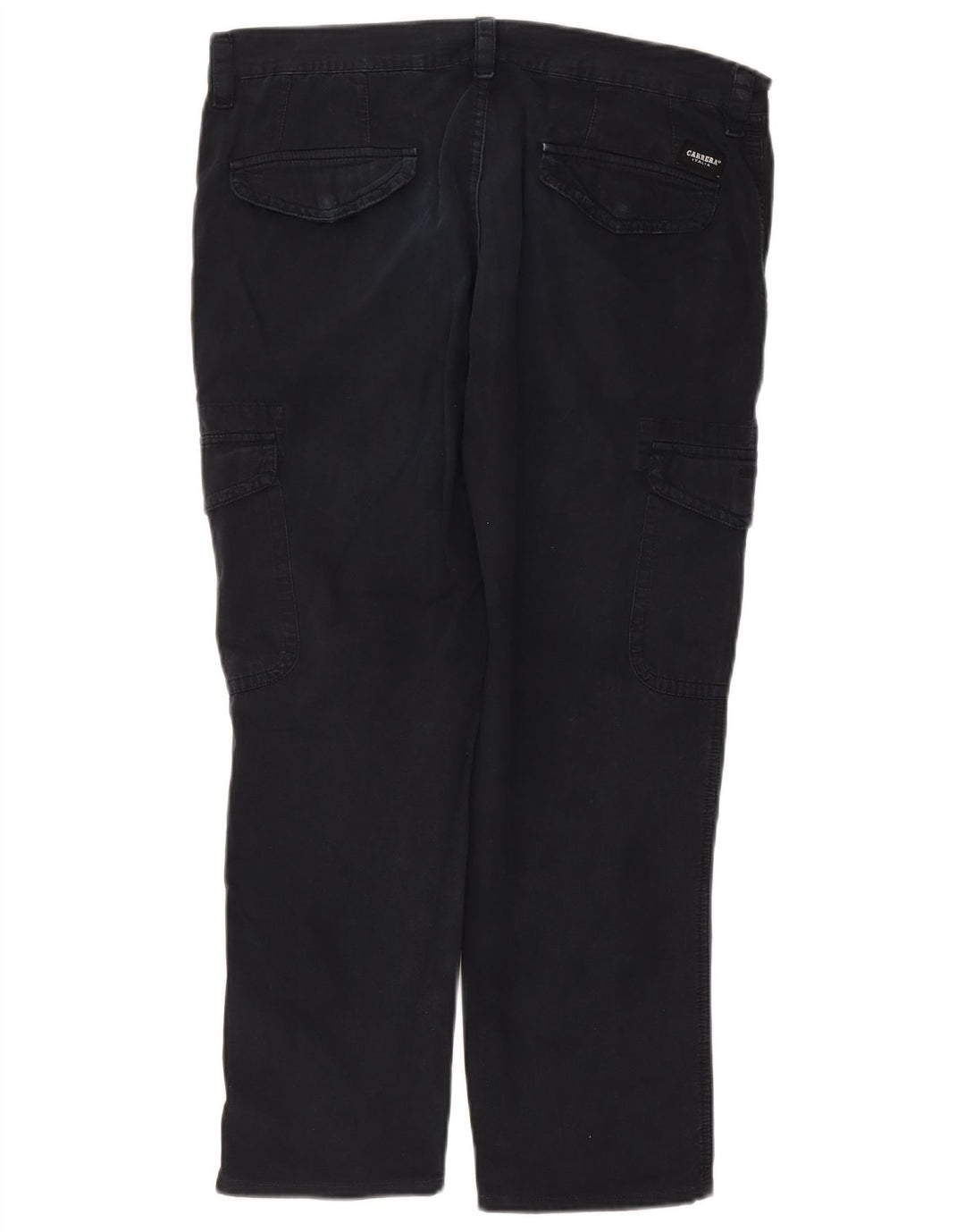 Carrera Mens Straight Cargo Trousers W36 L26 Navy Blue