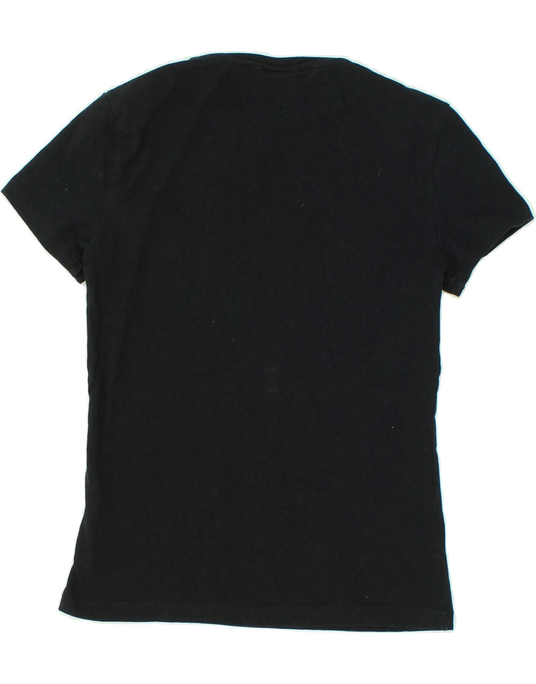 ADIDAS Womens T-Shirt Top UK 12 Medium Black Cotton Vintage Adidas and Second-Hand Adidas from Messina Hembry 