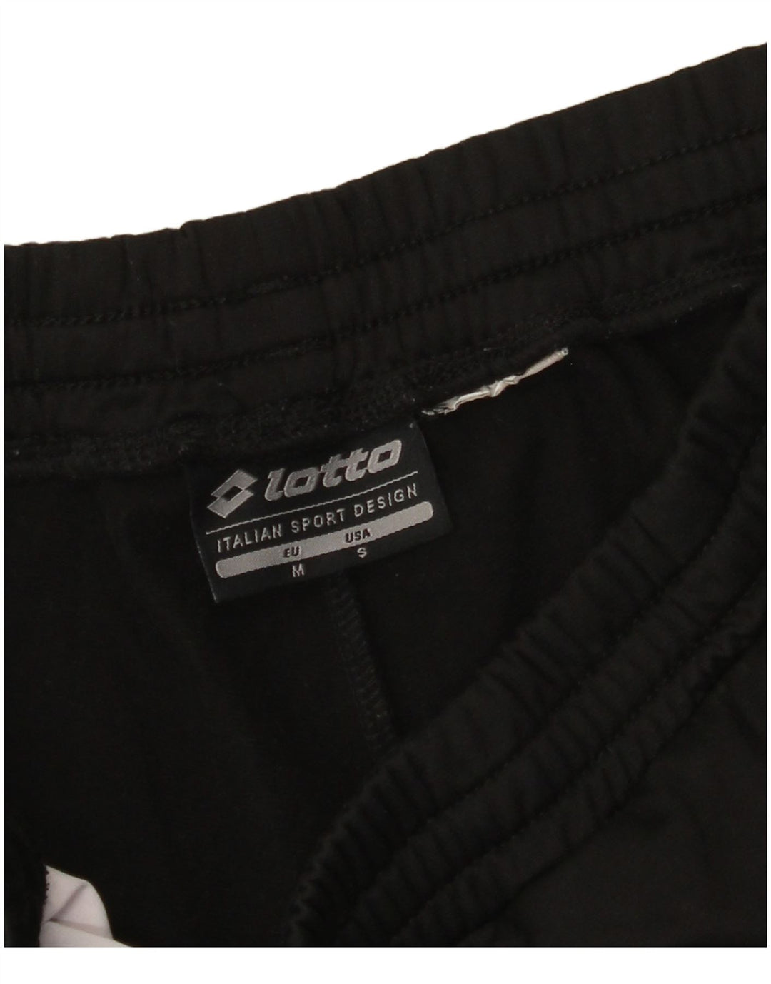 LOTTO Mens Graphic Tracksuit Trousers Small Black