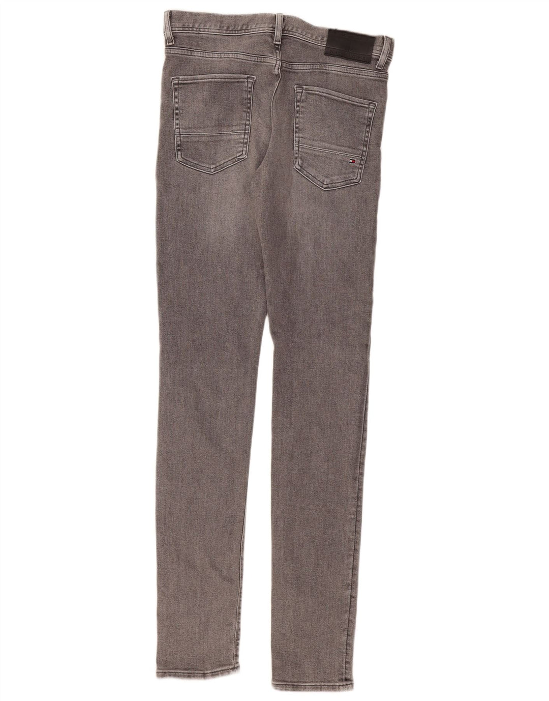 Tommy Hilfiger Mens Layton Extra Slim Jeans W32 L34 Grey Cotton