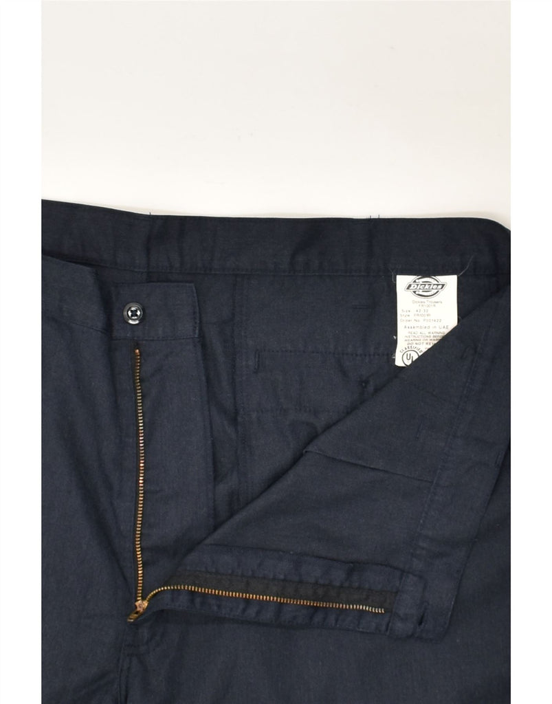 DICKIES Mens Tapered Suit Trousers W42 28 Navy Blue | Vintage Dickies | Thrift | Second-Hand Dickies | Used Clothing | Messina Hembry 