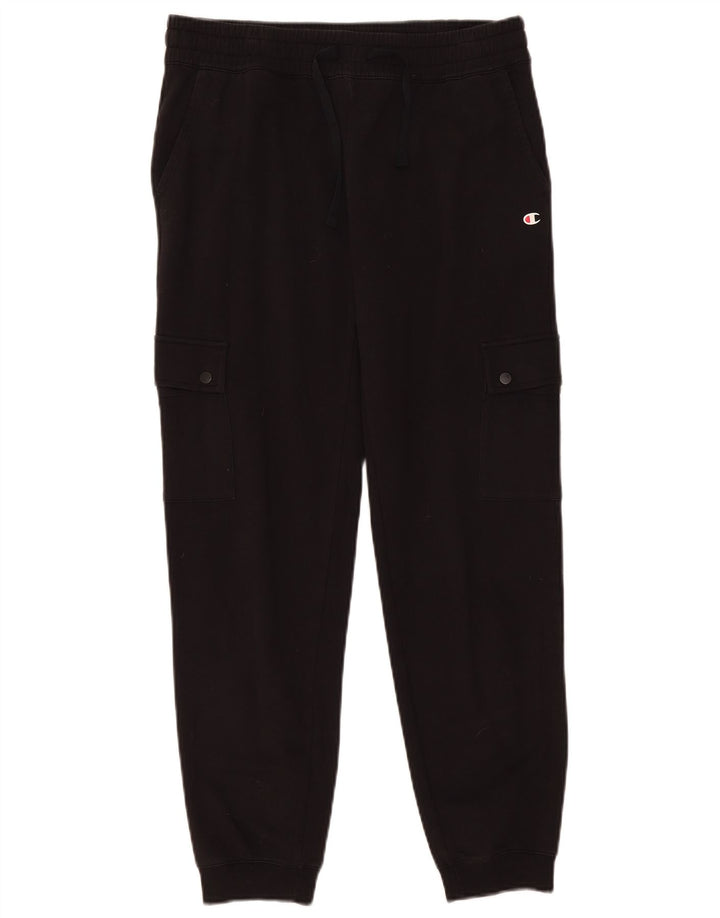 Champion Mens Joggers Cargo Trousers Medium W29 L28 Black