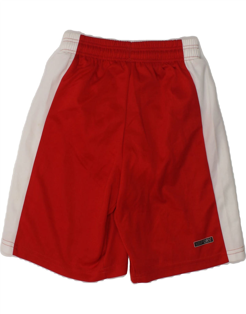 PUMA Boys Sport Shorts 7-8 Years Red Polyester | Vintage Puma | Thrift | Second-Hand Puma | Used Clothing | Messina Hembry 