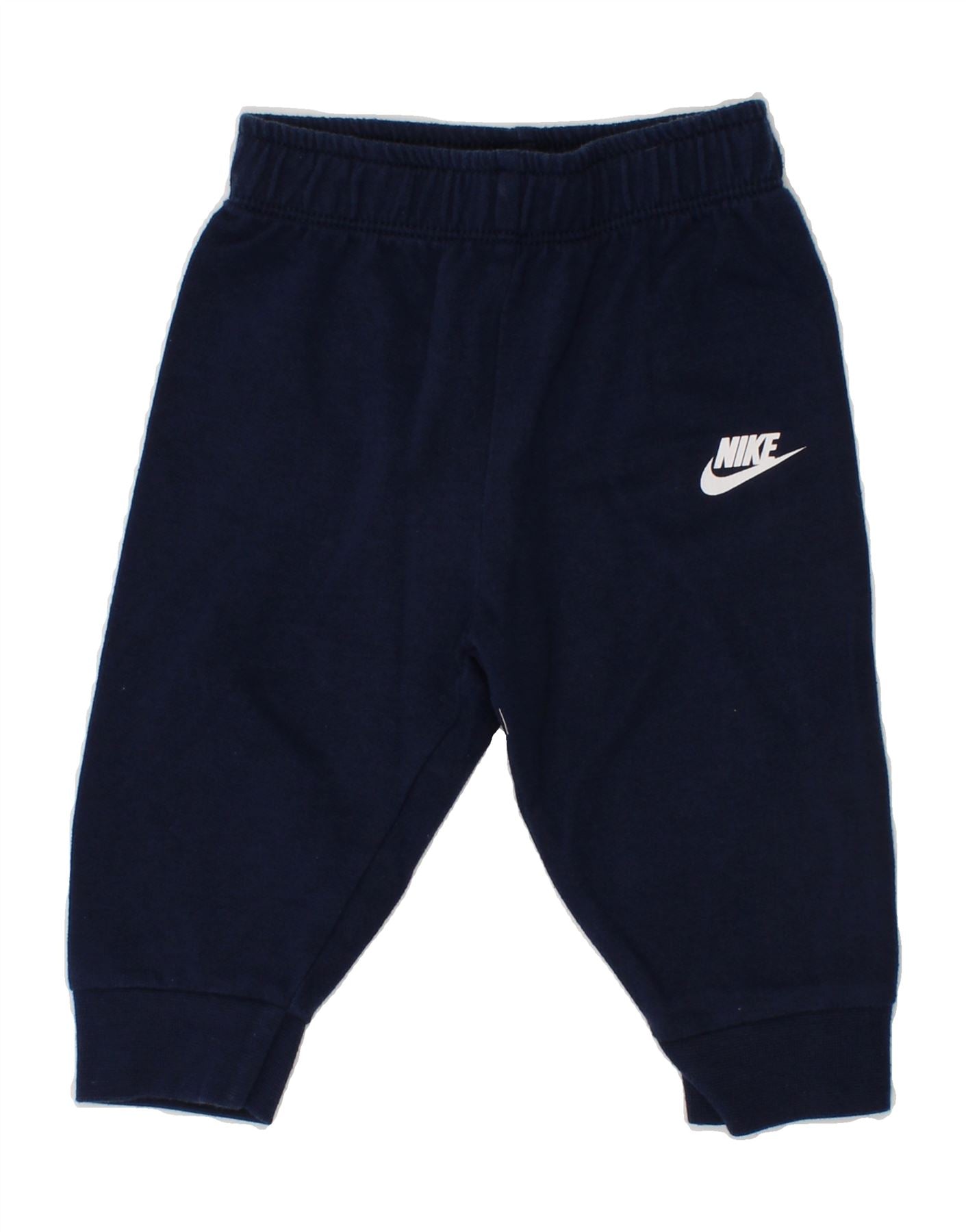 NIKE Baby Boys Graphic Joggers Tracksuit Trousers 3 6 Months Navy Blue