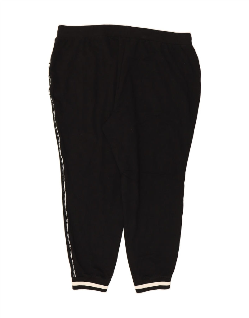 RALPH LAUREN Womens Tracksuit Trousers Joggers UK 22 3XL Black Cotton Vintage Ralph Lauren and Second-Hand Ralph Lauren from Messina Hembry 