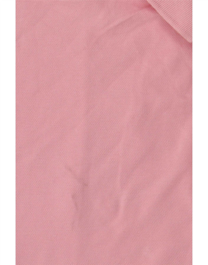 Gant Mens Polo Shirt XL Pink Cotton