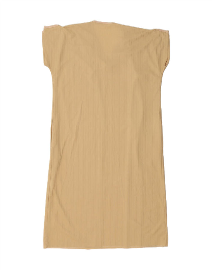 VINTAGE Womens Tent Dress UK 16 Large Beige Vintage Vintage and Second-Hand Vintage from Messina Hembry 