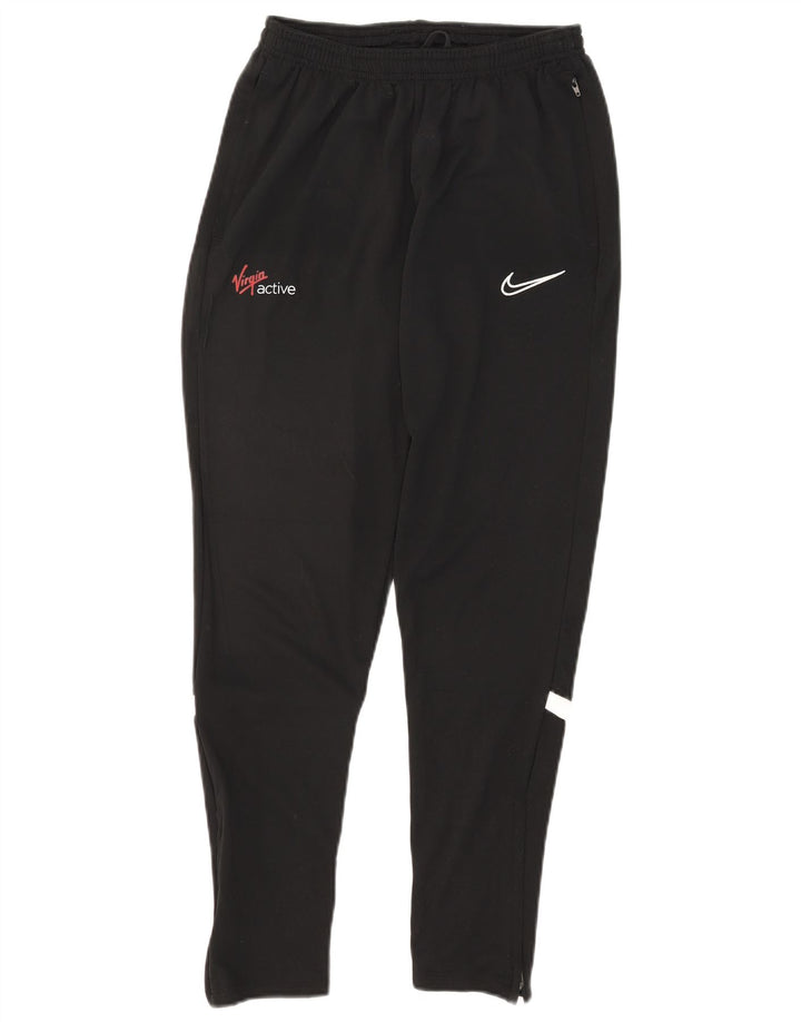 Nike Mens Tracksuit Trousers Small  Black Polyester
